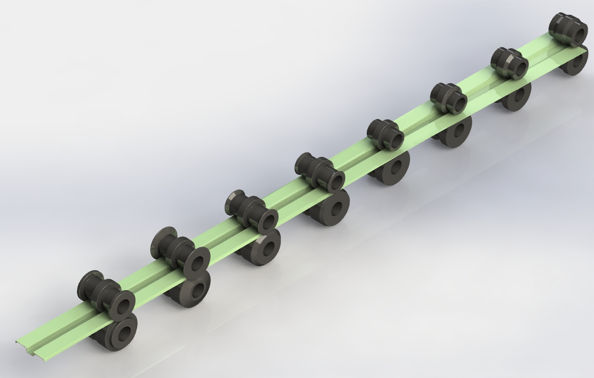 辊轧成型(外壳型材的辊组)